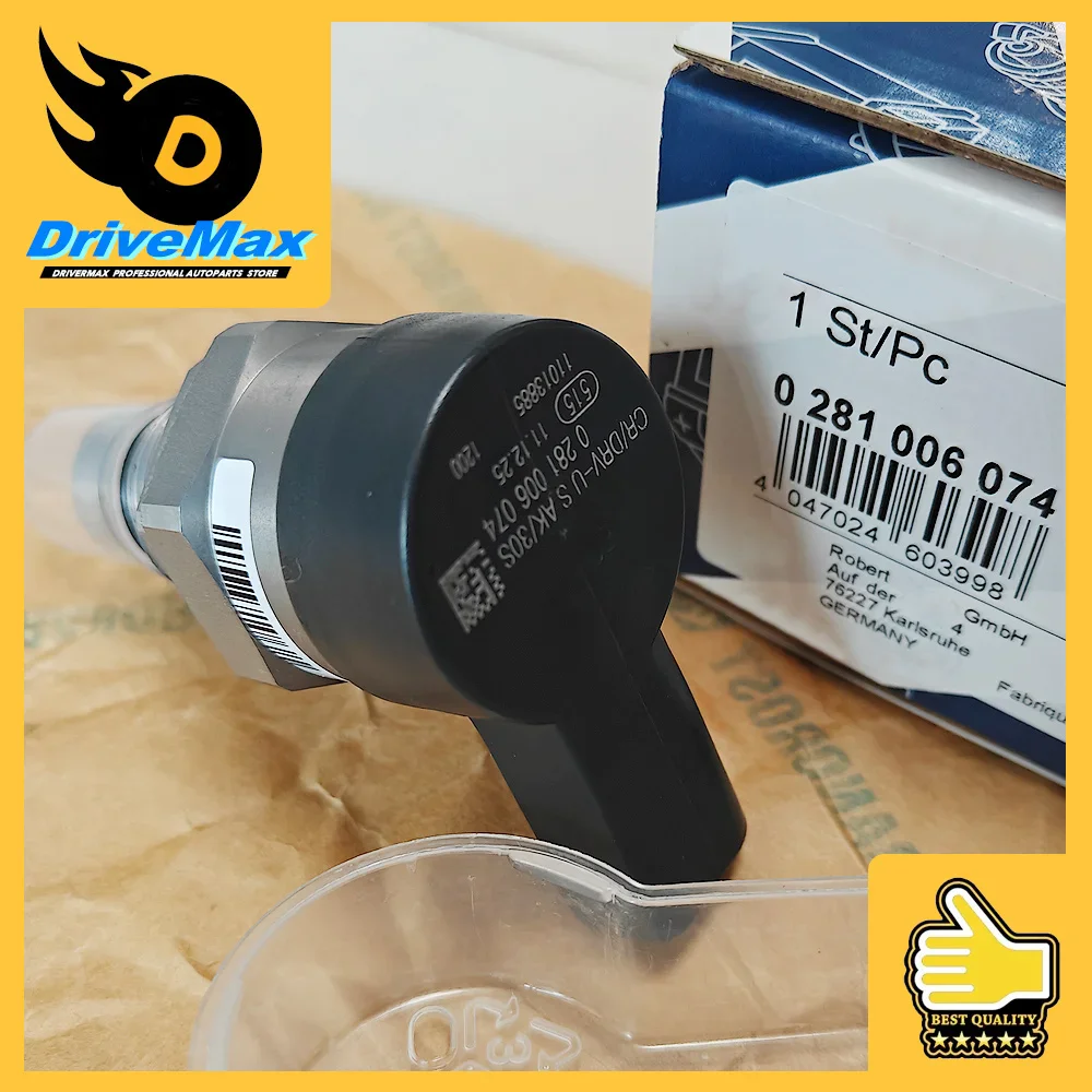 

1/2 PCS0281006074 0281006075 DRV Common Rail Pressure Control Valve 057130764AB 057130764AA For Audii A3 V-W