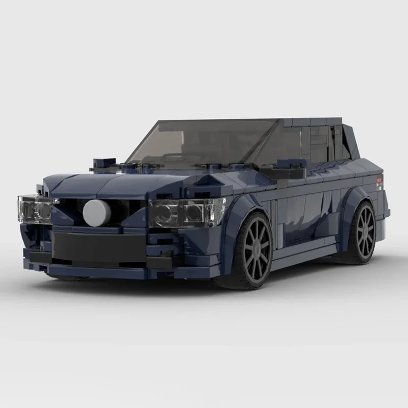 Prachtige nieuwe MOC bouwsteen Station wagon VF Commodore SS-V Redline technologie modulaire kinderen speelgoed cadeau DIY montage set