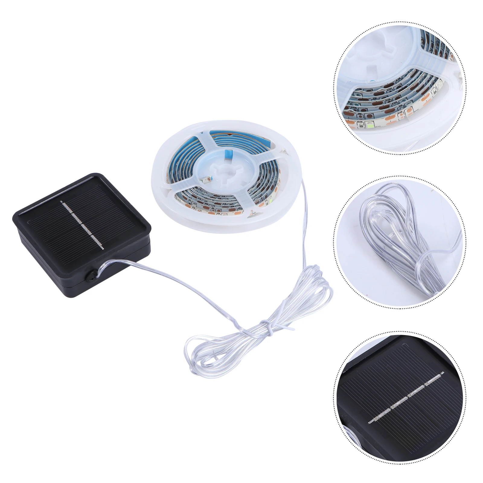 

Solar Basketball Frame Lamp LED Light Strip for Night Training Rim Light Durable Material Easy to Carry Energy