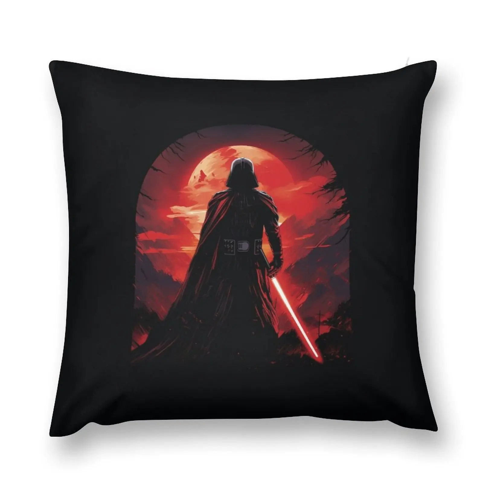 

Lord Vader Throw Pillow Decorative Cushion Custom Cushion Sofa Cushions Cover Pillow Covers Decorative pillow