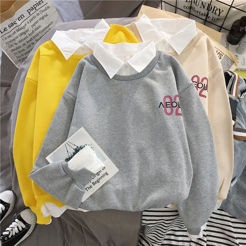 Moletons femininos inverno mulher roupas grossas com zíper básico esportivo estampas bordado multi-bolso decoração outerwear gênero