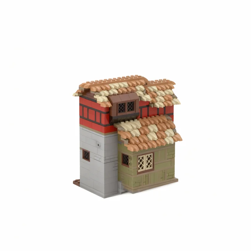 987 Piezas MOC Casa de Brujas Castillo Modelo de Bloques de Construcción Ensamblaje DIY Regalo de Navidad Idea Creativa Juguetes de Ladrillos Educación