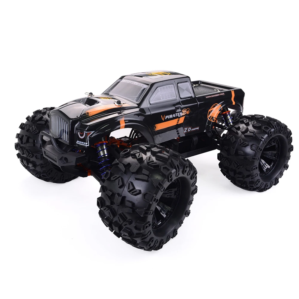 ZD Racing 9116-V4 MT8 Pirates3 3S 2.4G 4WD 1/8 RTR MONSTER Truck Buggy Off-road Truggy Vehicle 80-90km/h 400m Distance RC Car