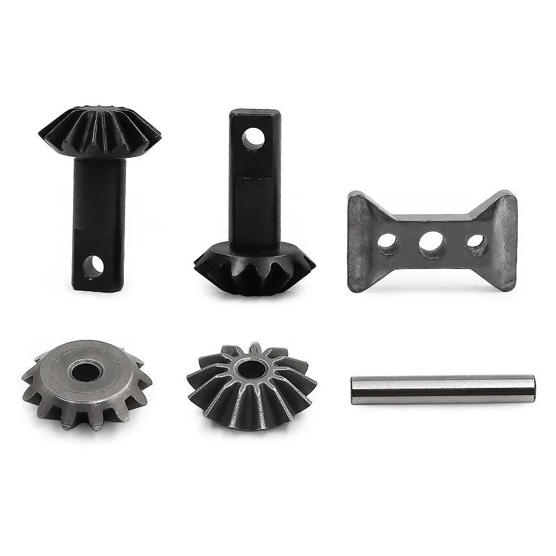Conjunto de engrenagens diferenciais de aço metálico, engrenagens de saída, engrenagens aranha 5382x para trxs revo e-revo summit t-maxx e-maxx, peças de atualização