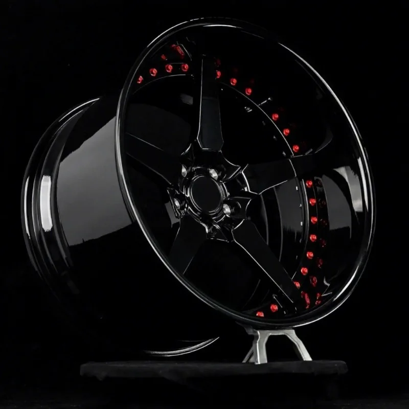 18-22 Inch 2-Piece Deep Dish Forged Wheels Agessive Stance Premium Aftermarket Luxury Sport Car Tuning Rims