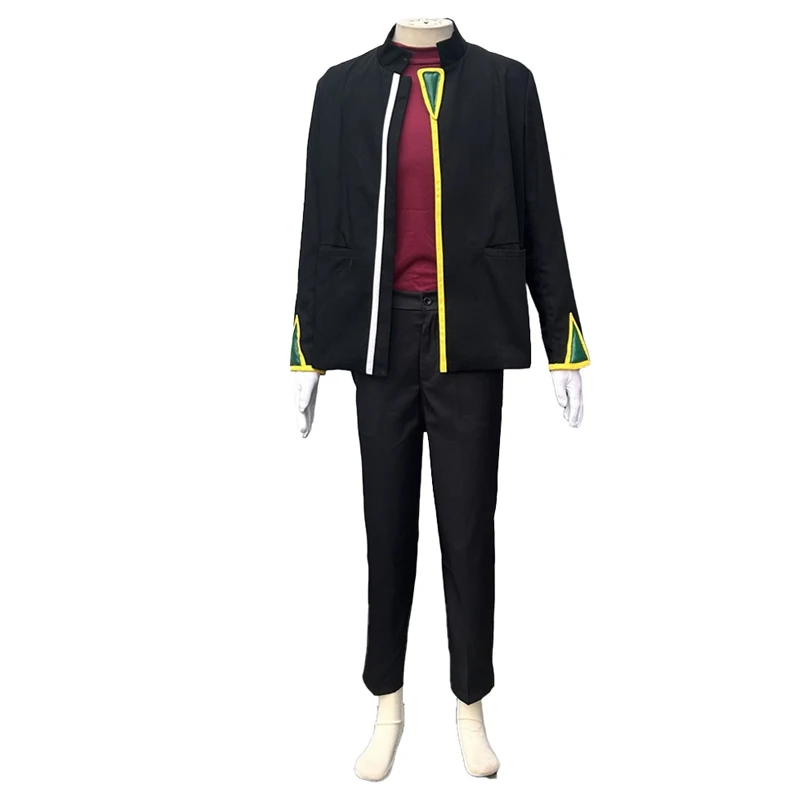 EVA Cos Nagisa Kaworu Ikari Gendou Jas Cosplay Kostuum Anime Mannen Shirt Broek Riem T-shirt Vrouwen Sets Aangepast formaat