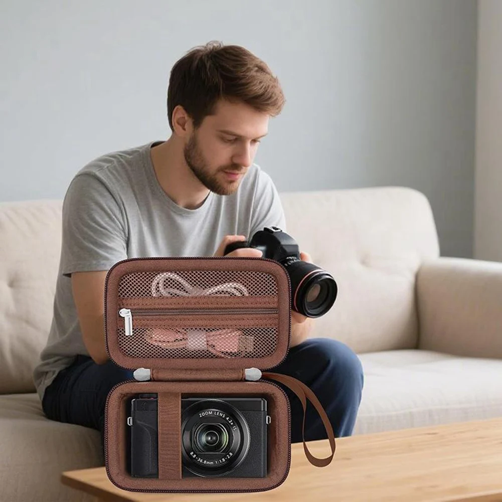 B63B-Camera Carrying Case For Canon Powershot G7 X Mark III/G7 X Mark II/G7 X/SX740 HS/SX730/SX720/ SX620 Camera Accessories