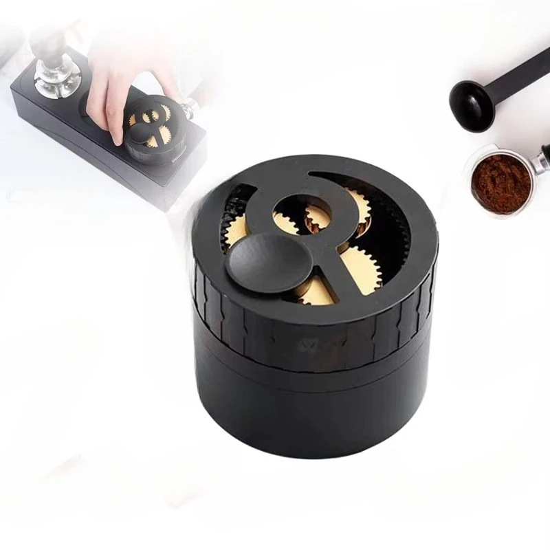 Custom wholesale 54mm 58mm needle coffee dispensing tool tampered coffee powder dispenser hammer accessories