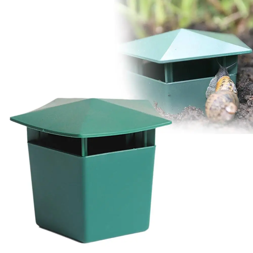 

Insect Trap Eco-friendly Snail Cage Slug House Snail Trap Catcher Plastic Reject Gintrap Tools Garden Farm Protector