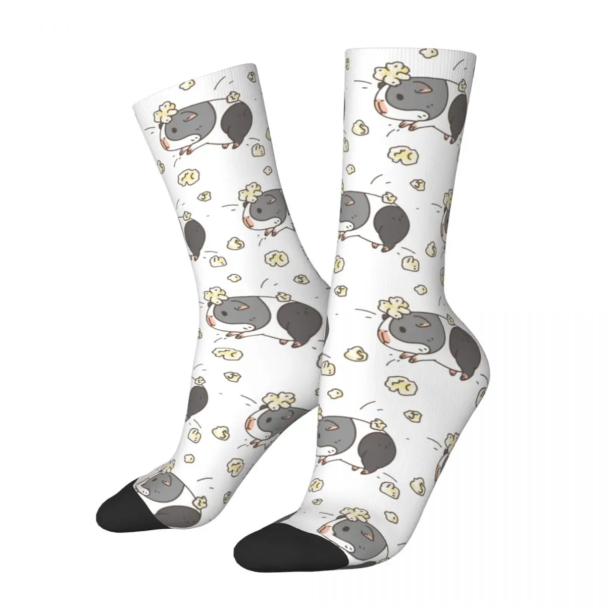 

Guinea Pig Popcorning Socks Men Women Polyester Fashion Cute Kawaii Socks Harajuku Spring Summer Autumn Winter Stockings Gift