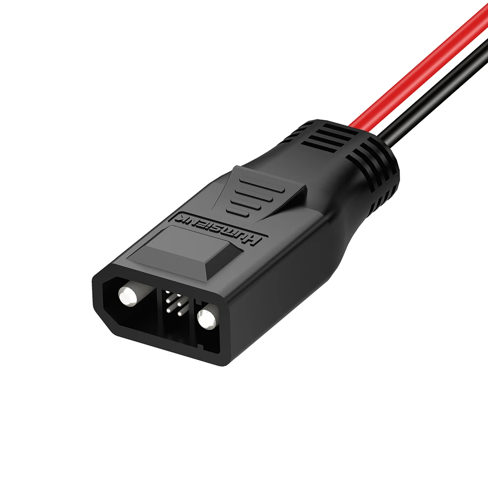 HumsienkLINK – EcoFlow Delta 2/3 PPS Extra Battery Cable (M8 to XT150). 50A Bidirectional, 8AWG, No Adapters, Independent BMS, Smart Voltage Sync.