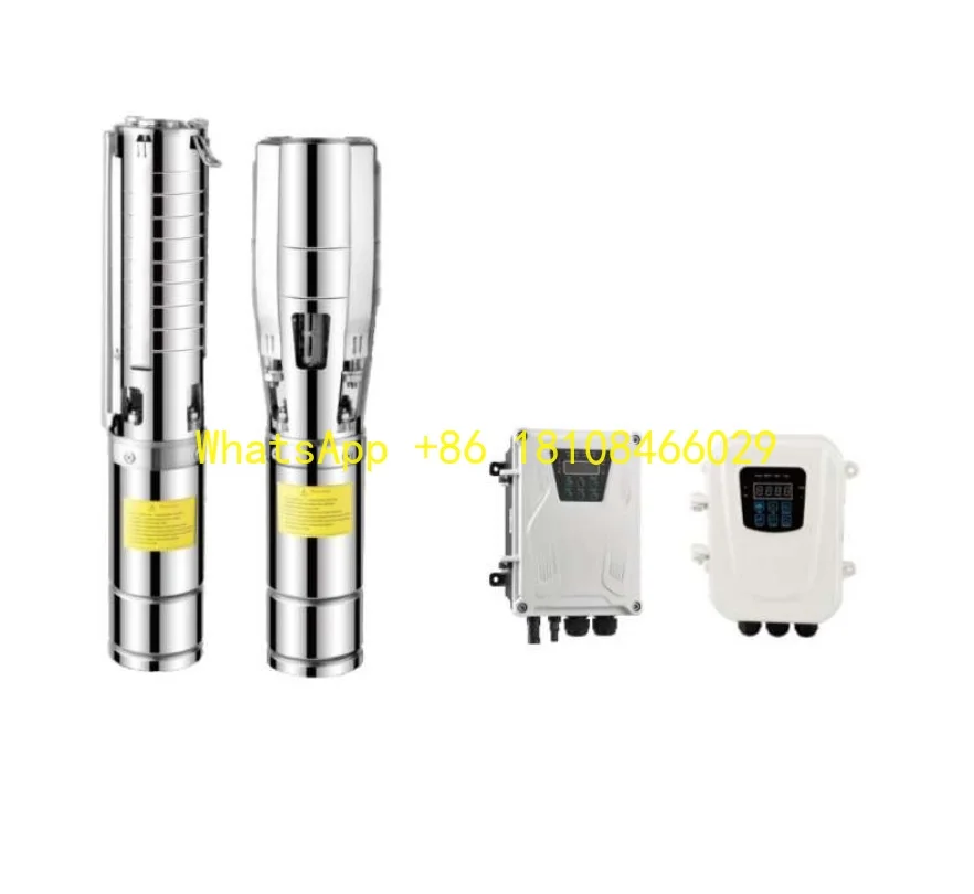 

Irrigation Electric Centrifugal Solar PumpsCustom High-Pressure 48V Stainless Steel Submersible DC Pump Farmland