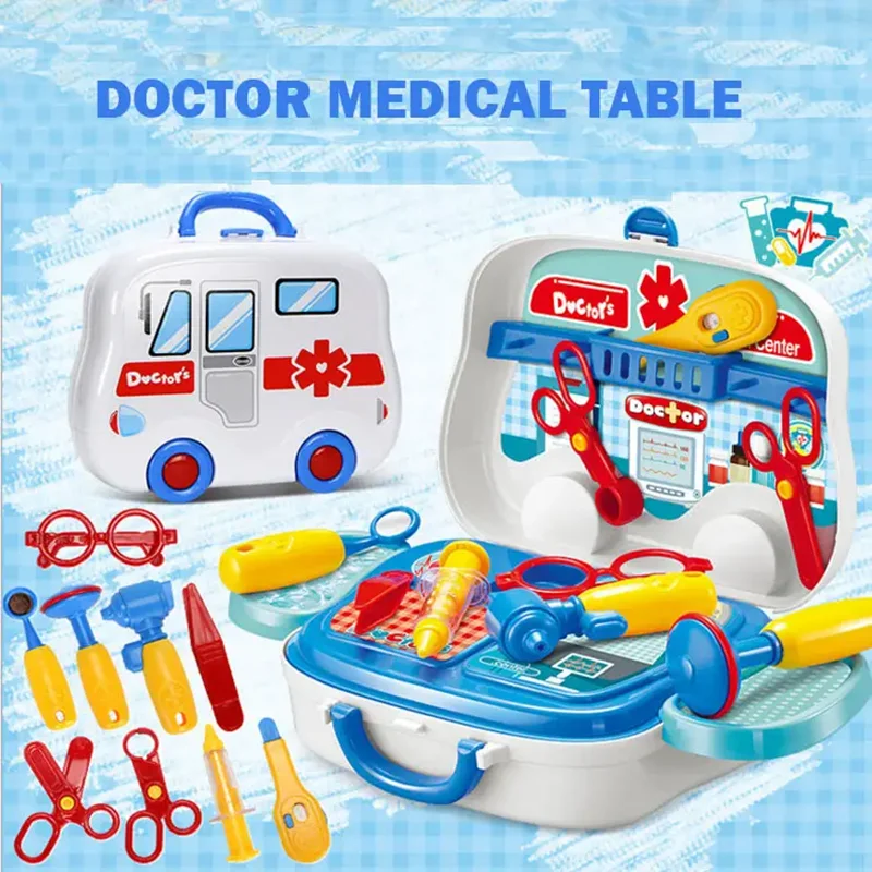 Diy Fantasiespel simulatie arts Indoor Rollenspel medische gereedschapsset Doctor Kit voor kinderen