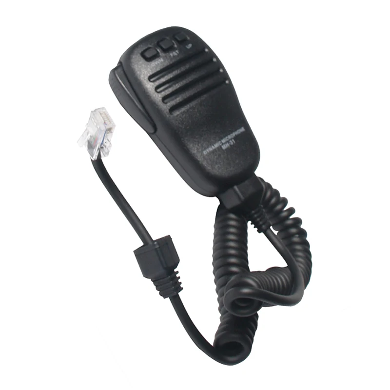 Microphone Speaker Wear-resistant Mic PTT MH-31 A8J for Yaesu FT 817 857 897 450 891 818 900 FT817 FT857 FT897 FT450 FT900 Radio