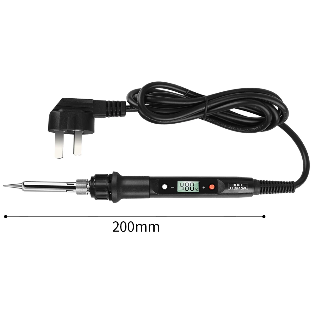 LUXIANZI Digital Soldering Iron 80W Soldering Iron For Soldering Adjustable Temperature Repair Rework Tool 220V