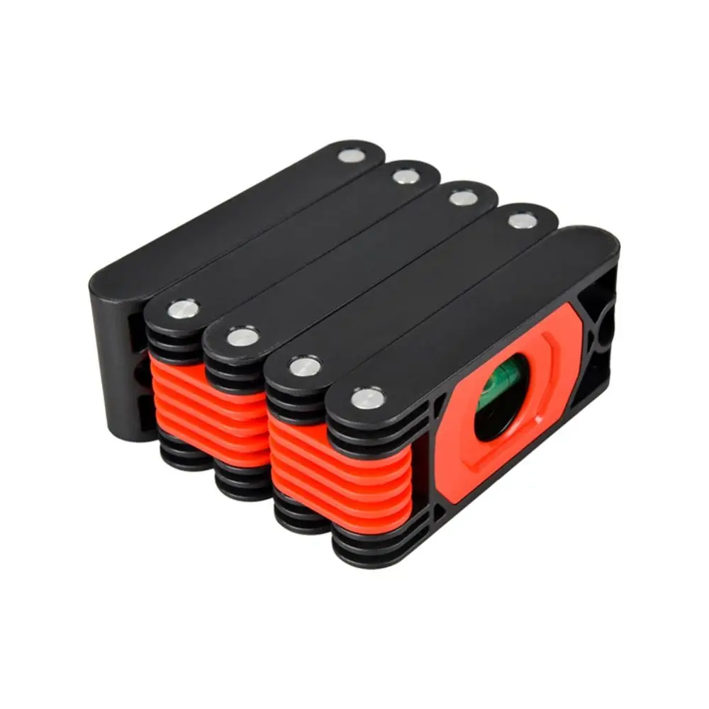 High Precision Folding Horizontal Ruler Strong Magnet Folding Extend Foldable Protractor Multi-function Multi-angle