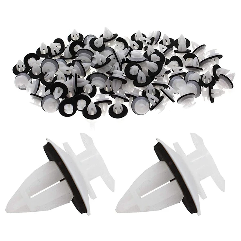 400Pcs 51418224768 Plastic Rivets Clip For BMW E46 E53 E90 E91 E70 Door Panel Auto Fasteners Trim Panel Push Retainer