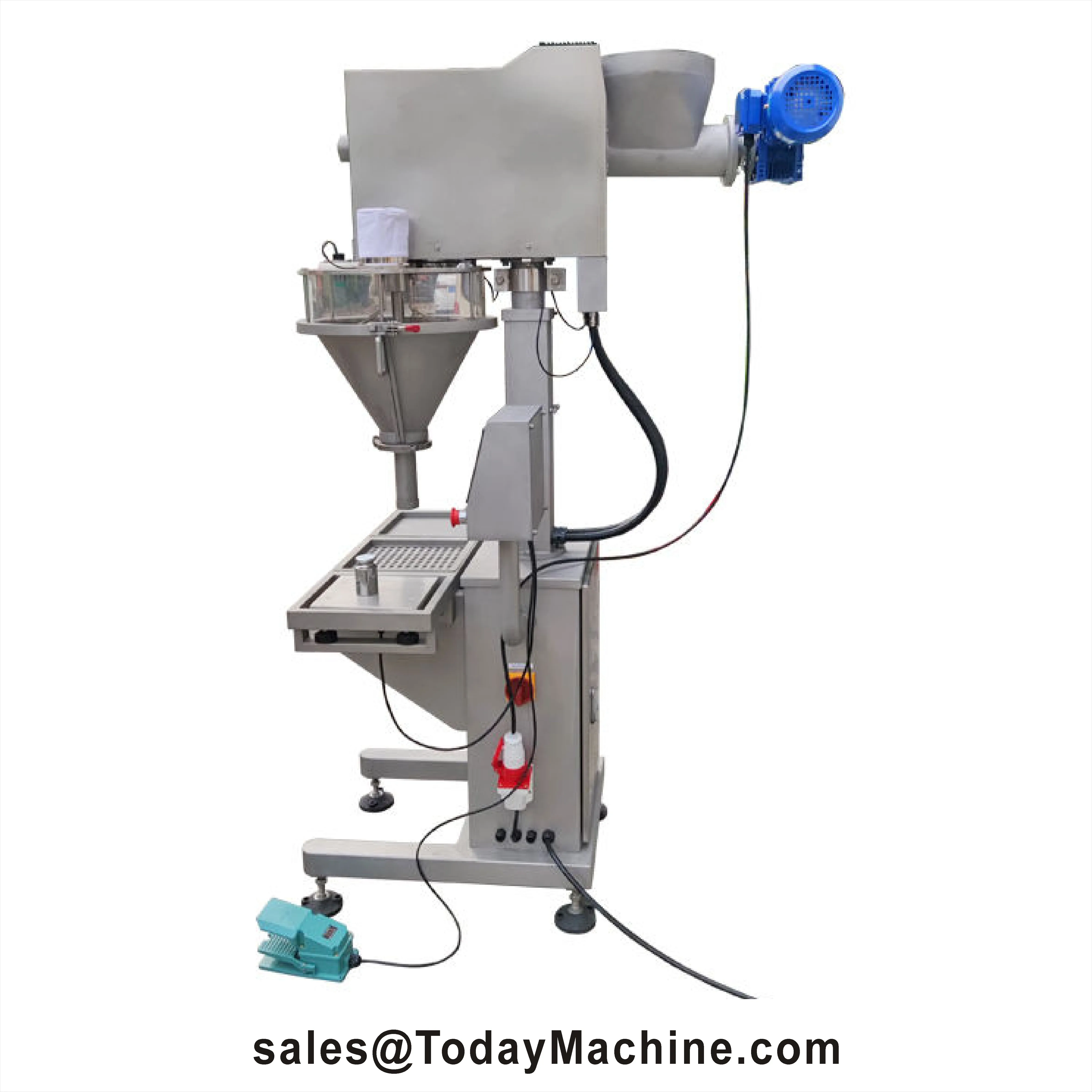 Hot Selling Seasoning Powder Dosing Semi Automatic Powder Filler Line in Jar