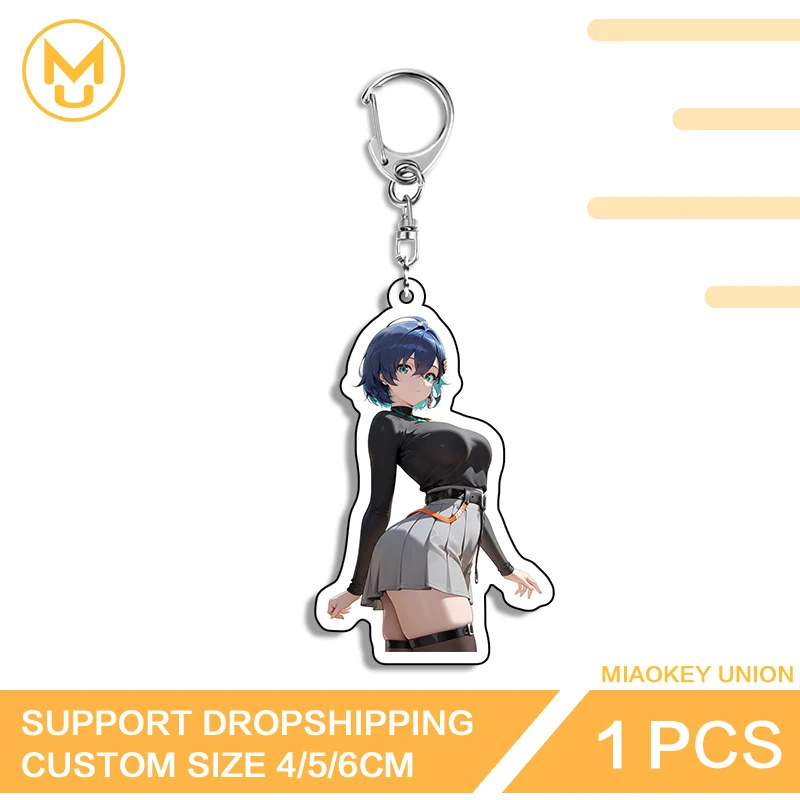 Sexy Belle Car Keyring Unique Video Game Car Backpacks Jewelry Versatile Fashionable Props Zenless Zone Zero Key Holders