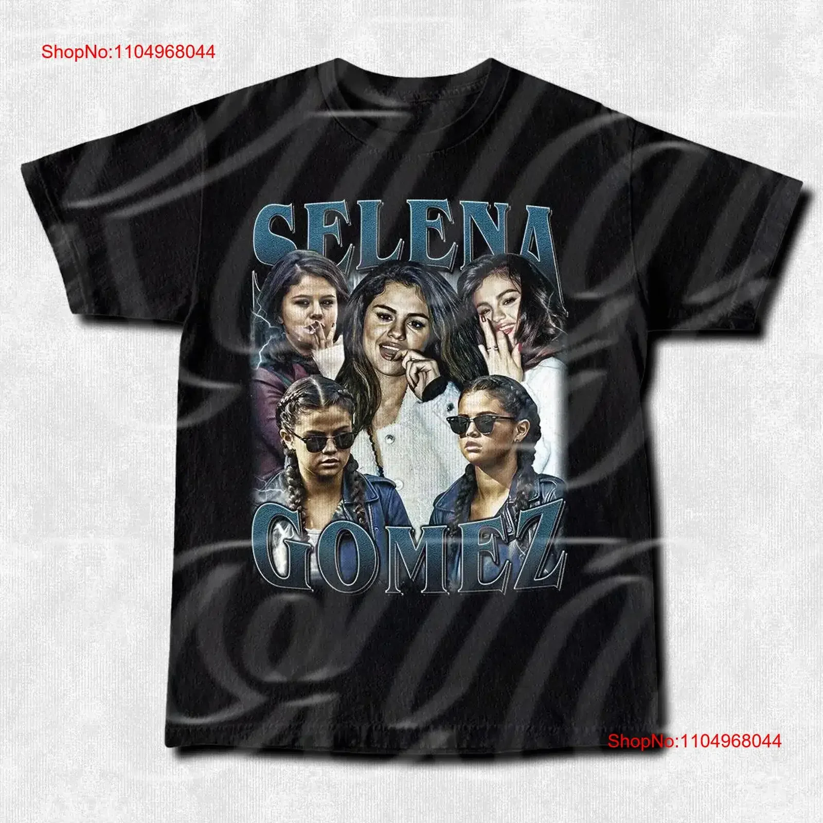 Limitado Selena Gomez Vintage T Shirt Para Mulheres e Homem vintage Lavado Top Para Uso Diário esticado roupas de grife homme