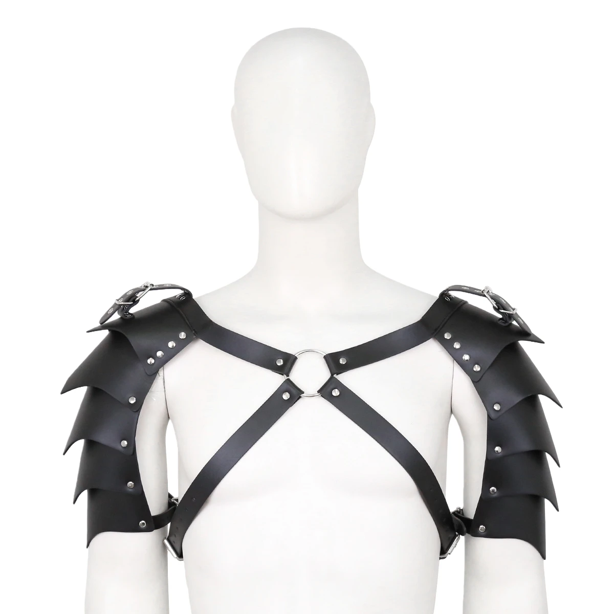BDSM Gay Body Bondage Harness Men Fetish Leather Lingerie Sexual Chest Harness Belt Strap Punk Rave Gay Costumes for Adult Sex