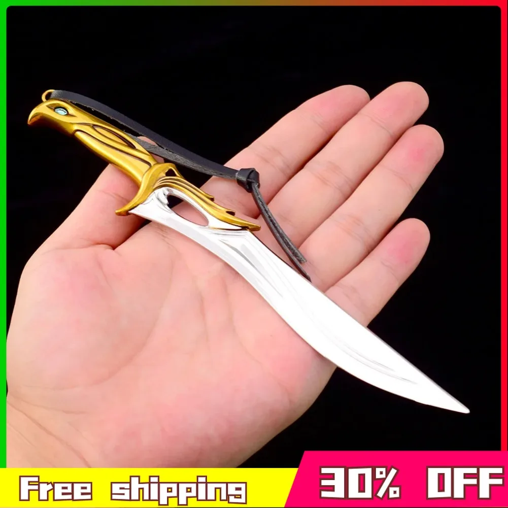 In Stock 18cm Valorant Gilded Imperial Sword Game Peripherals Metal Model Desktop Decoration Birthday Gift Toy Can Be Wholesaled