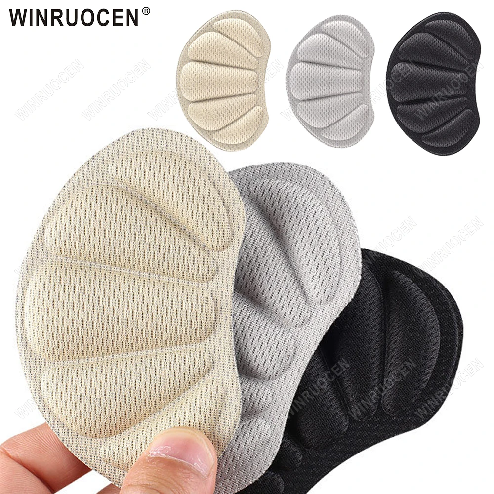 Self-Adhesive Heel Insoles Anti-Wear Grips Size Adjust Pain Relief Cushion Foot Care for Oversized Sport Running Shoes pads