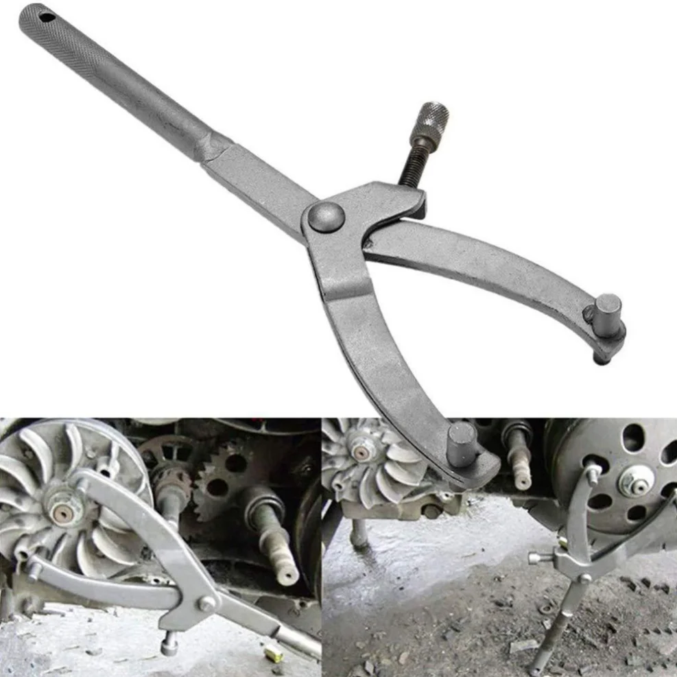 

Y-Type Flywheel Wrench Belt Disc Magneto Fixing Clip Flywheel Caliper Clutch Flywheel Pulley Sprocket Spanner For Scooter Moped