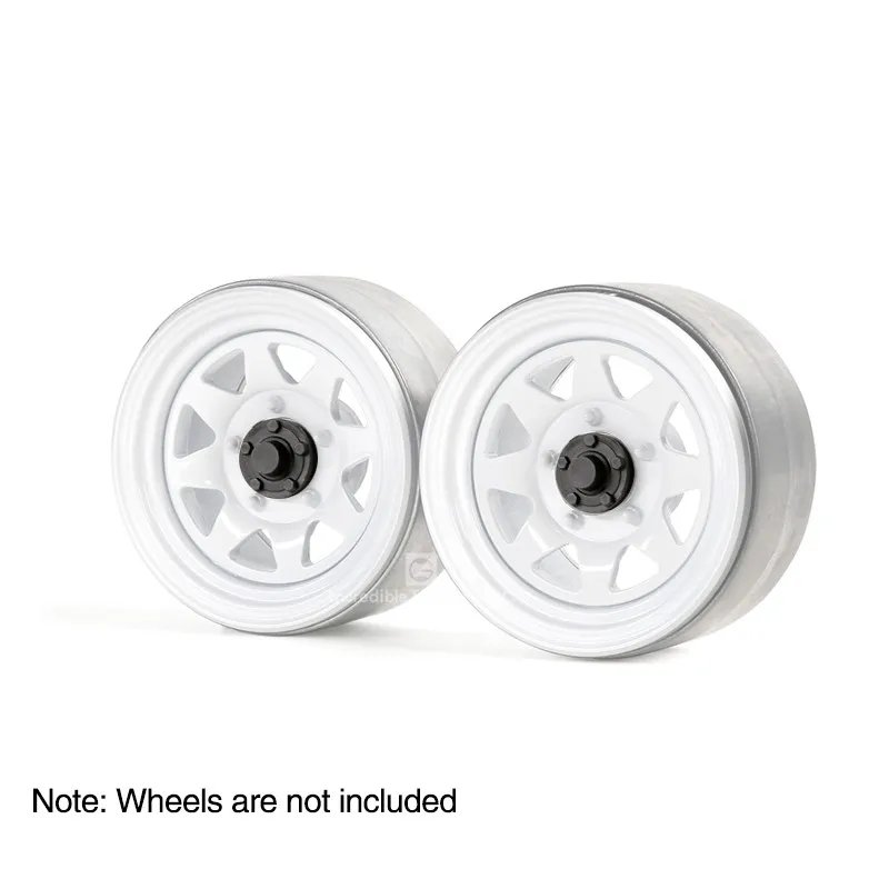 2 pcs Of Special Wheel Covers For Grc 1.9-inch Wheels, Wheel Abs Dust Cover, Protective Cover Gax0130z