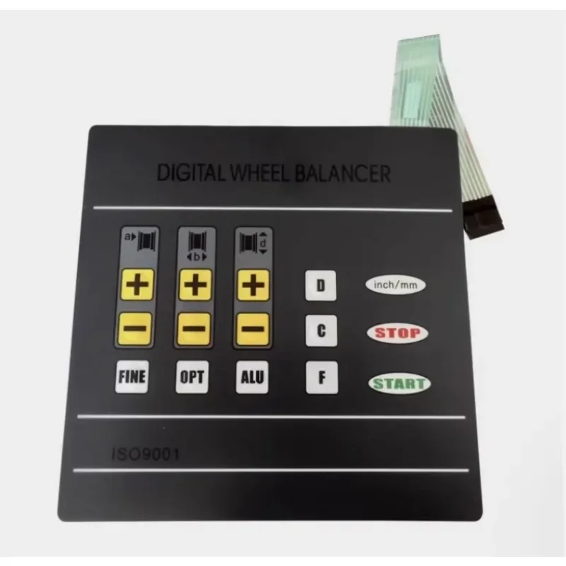 1PC Tyre Wheel Balancer Machine Key Board Panel Button Display Board For Unite U828