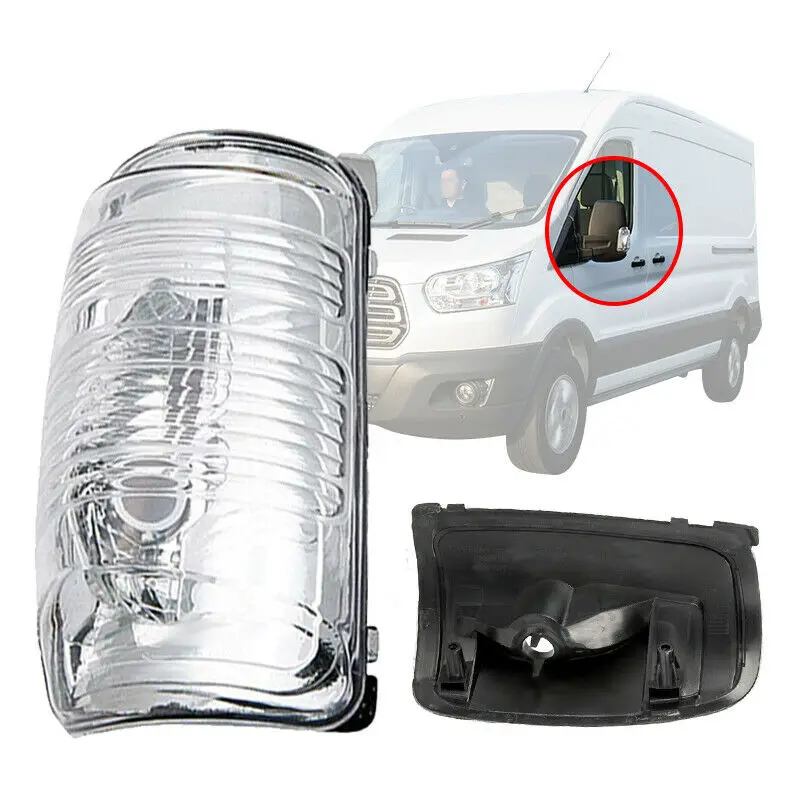

For 2015-2022 FORD TRANSIT 150 250 350HD BK3113B381AB 1847387 Right/Left Side Mirror Turn Signal Light