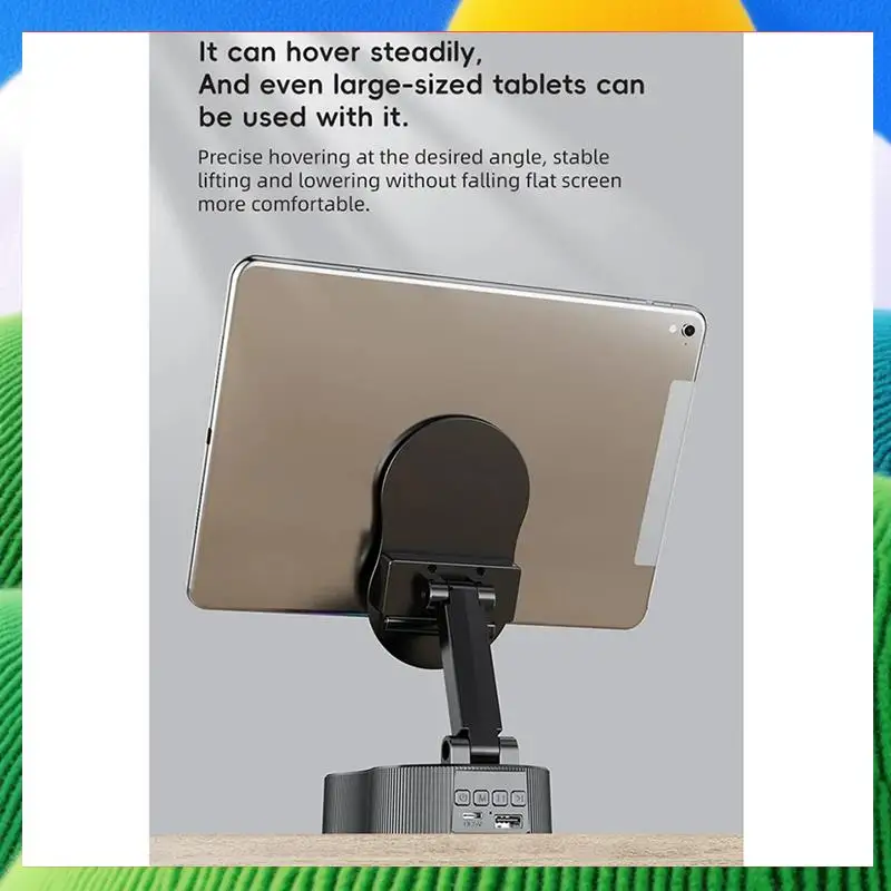 

Power Bank Bluetooth Speaker Music Player RGB Colorful Light Foldable For Counter Vanity Nightstand Travel Car-ABPS