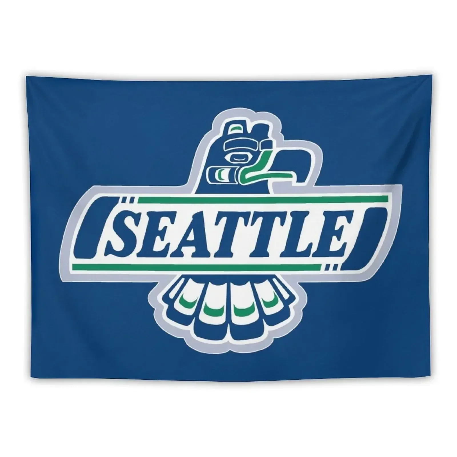 Seattle Thunderbirds icon Tapestry Christmas Decoration Room Decoration Korean Style Wall Hangings Decoration Tapestry