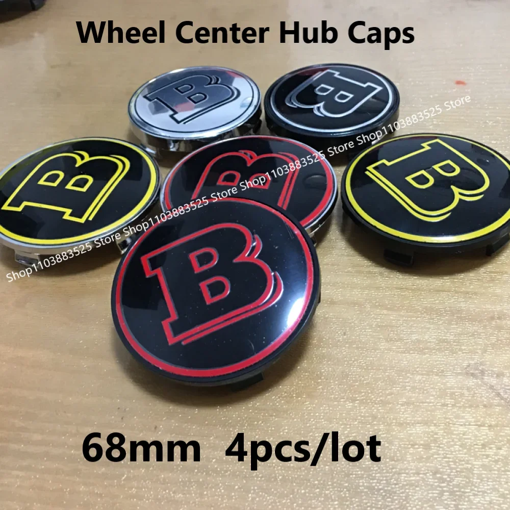 

Modified 68mm Wheel Center Hub Caps for BRABUS W464 G63 G65 G500 W205 Smart #5 #3 #1 CLS CLS V G350 W213 W204 W253 Badge Emblem