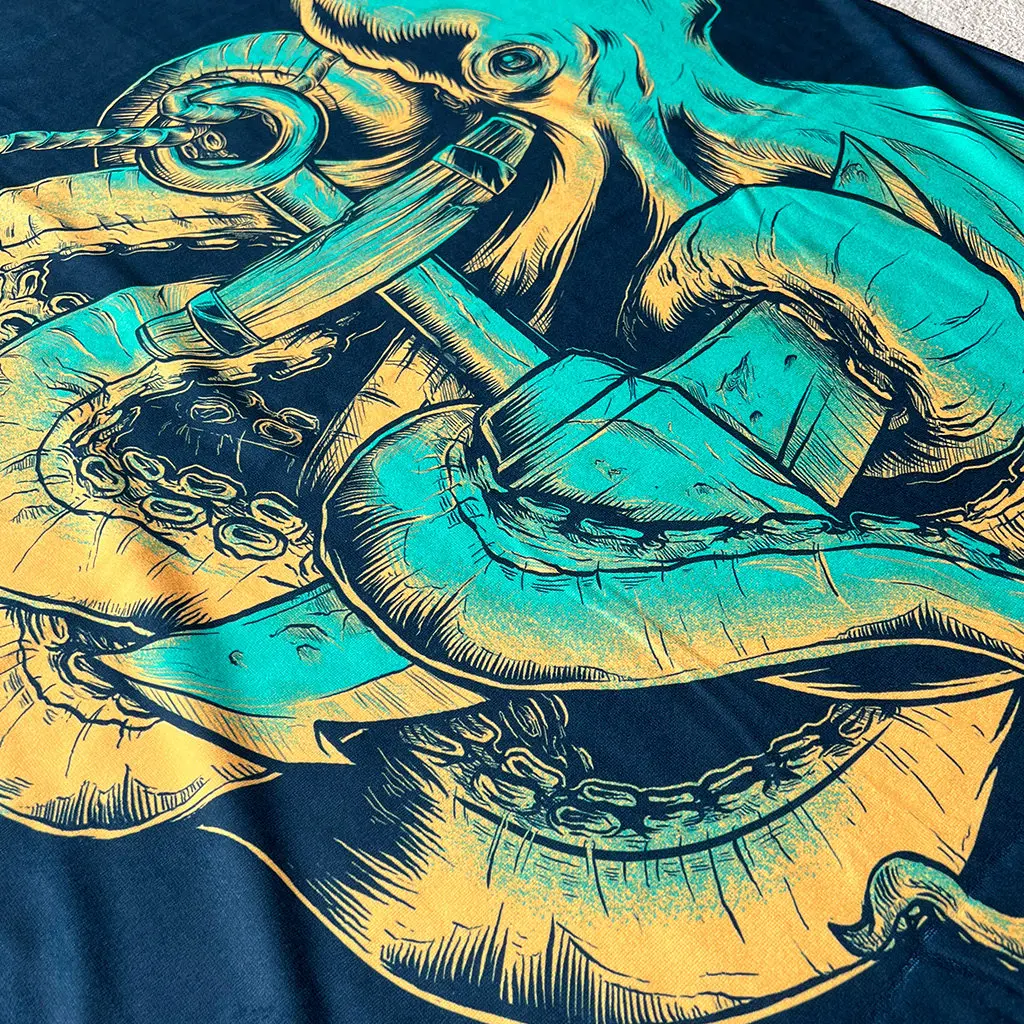 Toalla de playa con ancla de pulpo marino, toalla de fibra ultrafina absorbente y de secado rápido, accesorios para piscina de vacaciones en la playa de verano