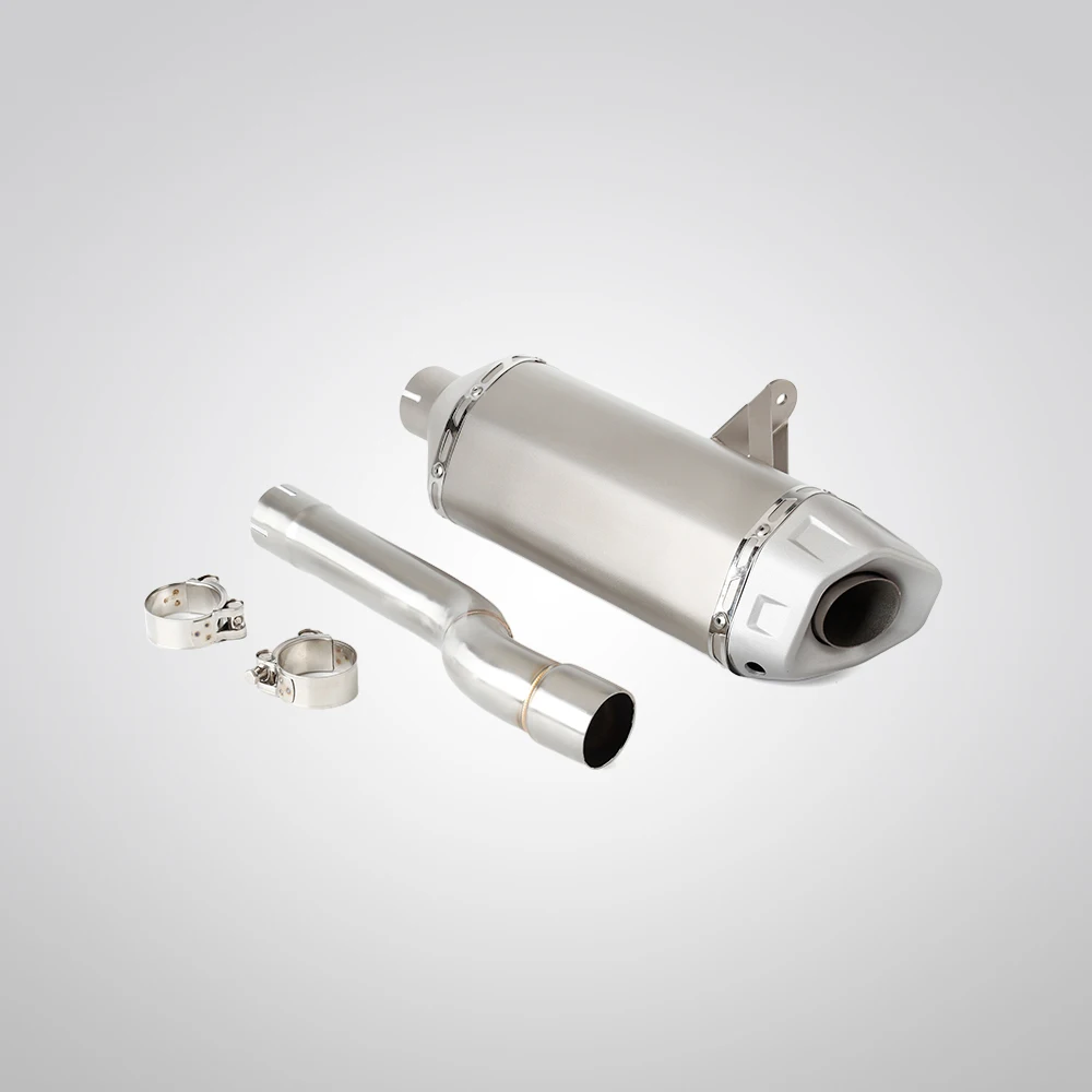 For Can Am Outlander MAX 650 / XT / XMR 2013-2023 Outlander 800R XT / XMR Motorcycle Exhaust Muffler Middle Link Pipe Slip-on