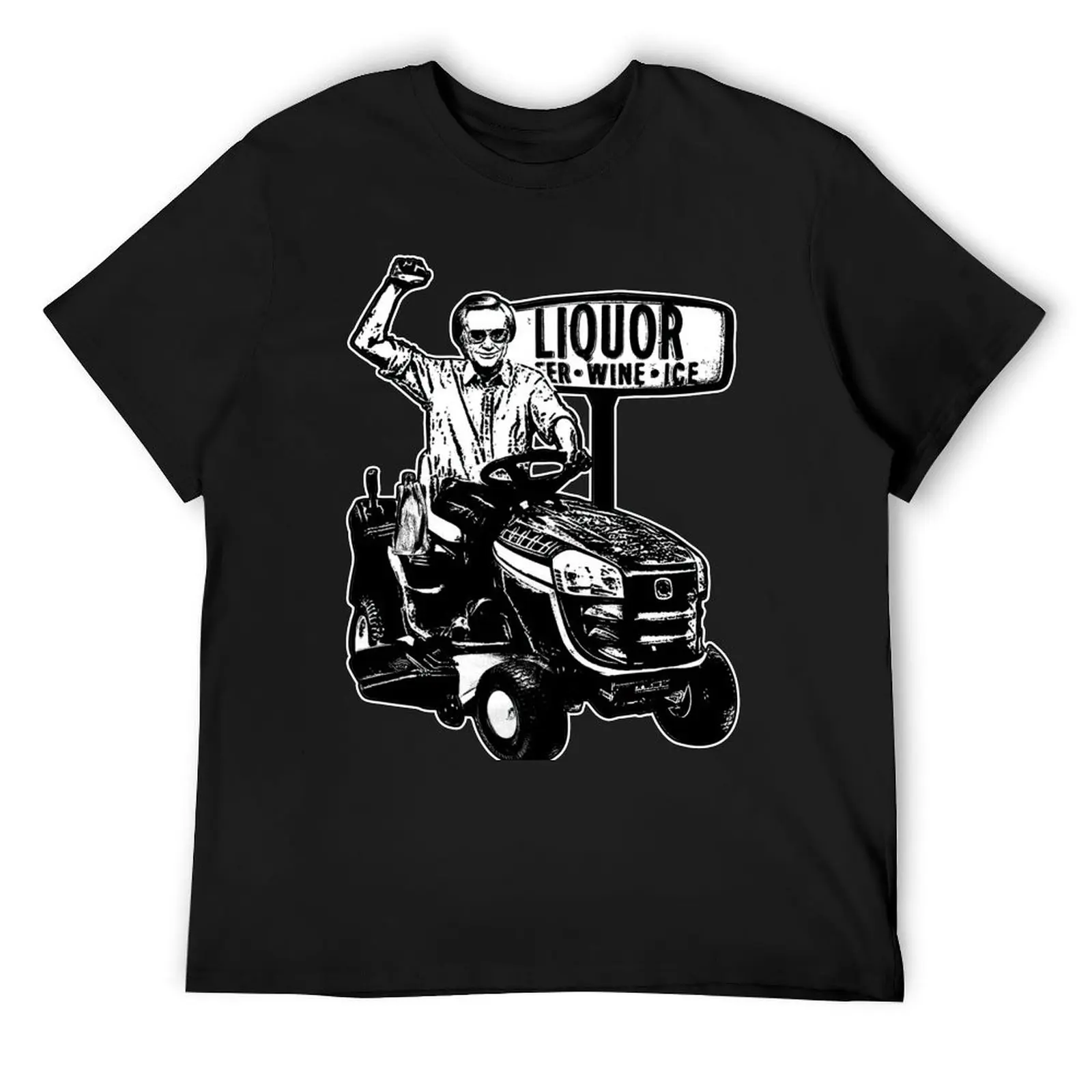 

George Jones Lawnmower Country Music Outlaw Shirt T-Shirt Blouse blue archive T-shirts man plain black t shirts men
