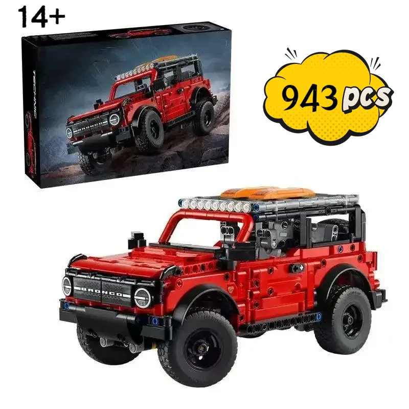 

best seller 42213 SUV Off-Road Vehicle Racing Model Festival Party Gift 943Pcs Brick Children's Educational Toy