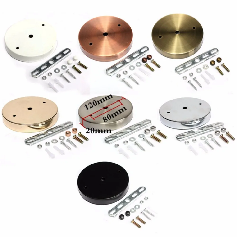 

Vintage Light Accessories Tray Wall Light Pendant Light LED Base Lamp Disc Base Lamp Base Holder Ceiling Plate Light Socket