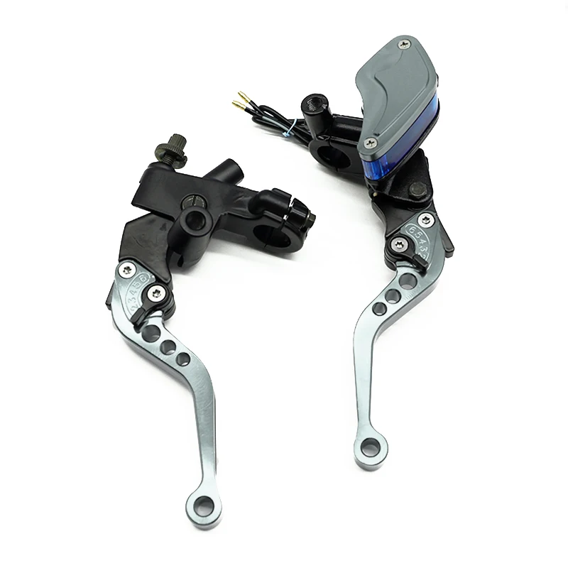 22 مللي متر دواسة فرامل مضخة أسطوانة رئيسية مقابض دراجة نارية رافعة المقود قابض هيدروليكي اكسسوارات ل ATV الكهربائية موتو