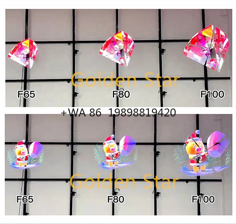 

*TOP65cm Super 360 Degree Hologram Human Ventiladores Holograficos 3D Led Fan Projector Advertising Holographic Display Hologram