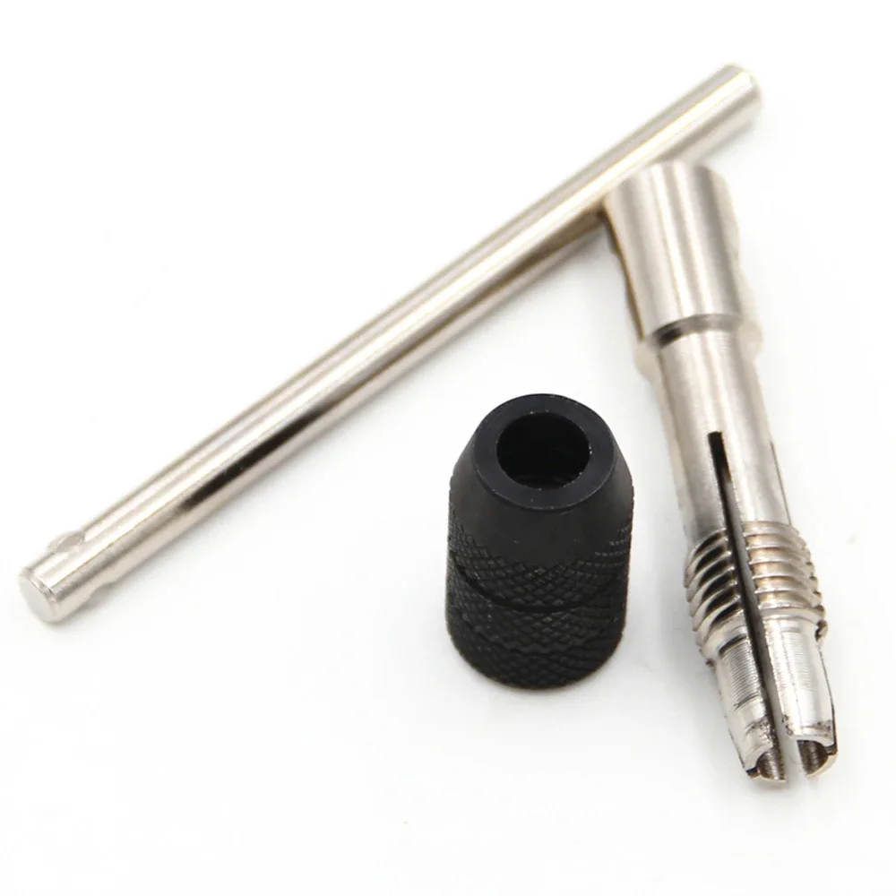 T-typ 3mm Bis 6mm Hand Windeisen Gewinde Gewindeschneiden Werkzeug Set Hand Schlüssel Gewinde Gewindeschneiden M6 bis M8 Werkzeug Set Auto Werkzeuge Bill – Detail 3