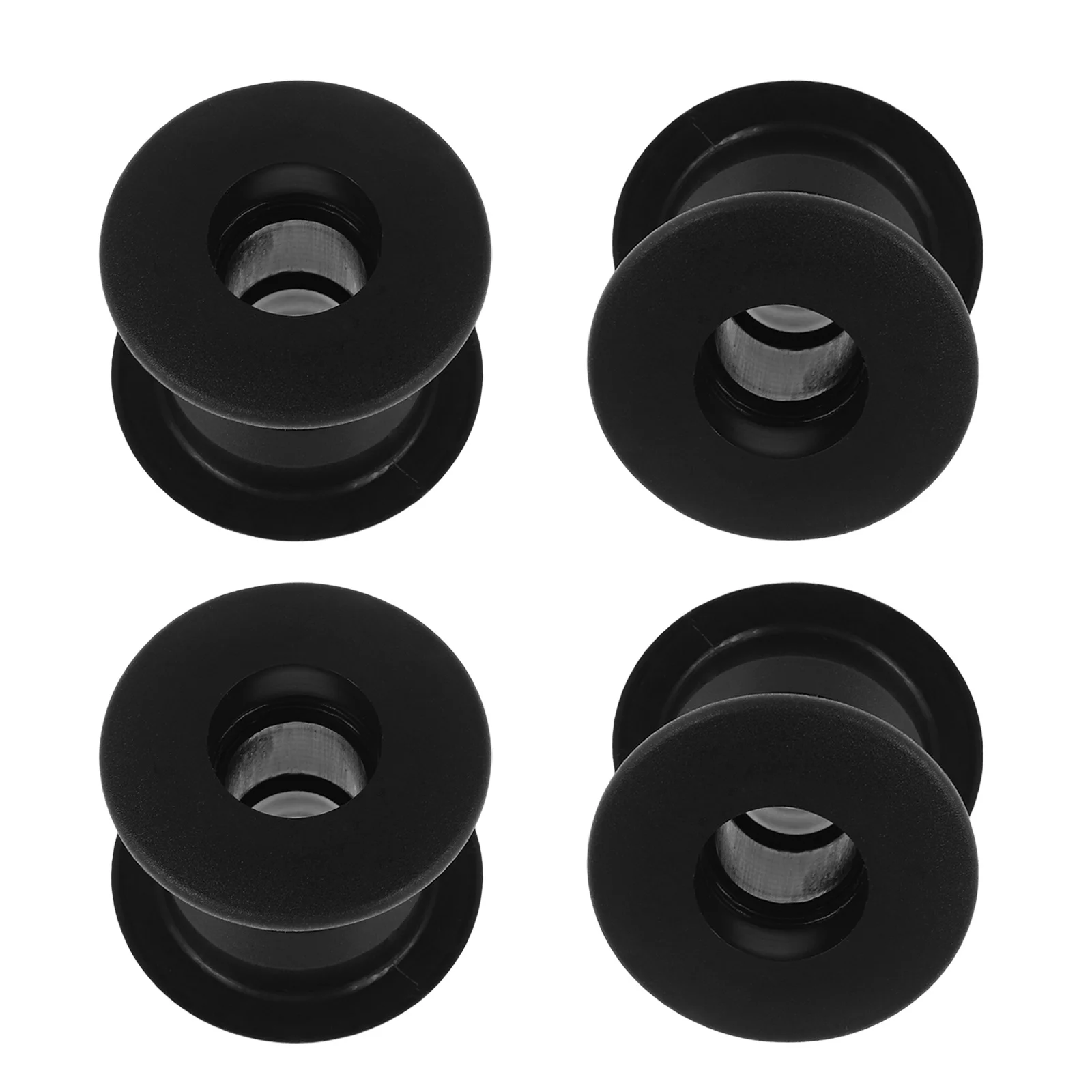 

4pcs Foosball Bushings Replacement Plastic Black Rod Bearings For Table Football Machine Smooth Gameplay Universal Foosball
