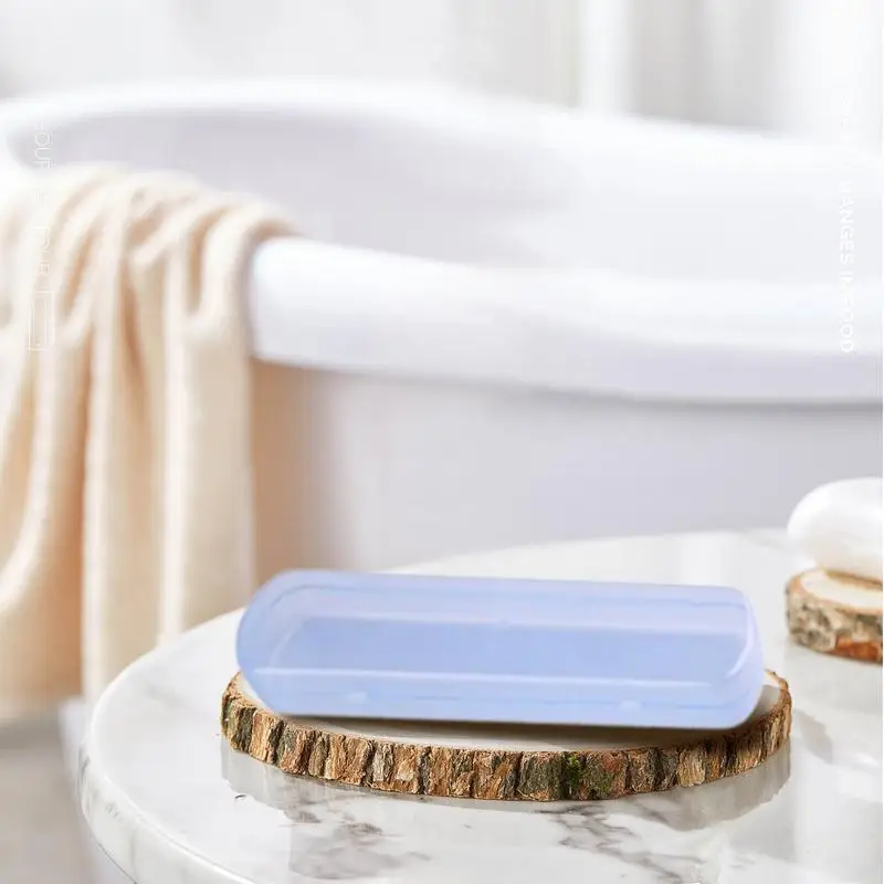Toothbrush Case For Traveling Portable Travel Container For Toothbrush Germproof Toothbrushes Protector Brush Cap Case Breathabl
