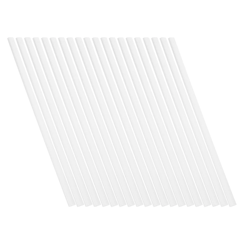 

20pcs Folder Slide Binder A4 Plastic Binding Bar Large Capacity Document Storage For Office School Report Cover Sliding Bar