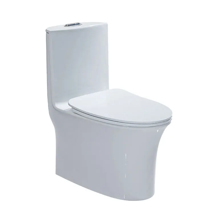 

Bathroom Wc Toilet Floor Mounting Wc Toilet Sanitary One-piece S-trap 220mm Toilet Seat Cover For India