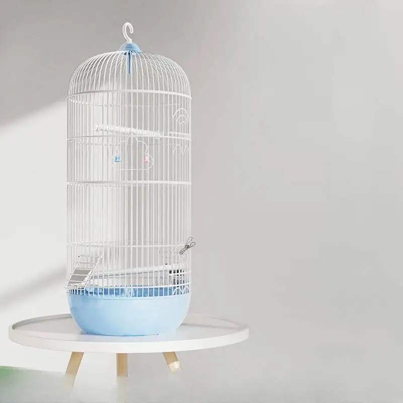 

House Nest Myna Aviary Bird Cage Toys Hamster Courtyard Luxury Metal Bird Cage Accessories Jaula Decorativa Pet Products RR50BC
