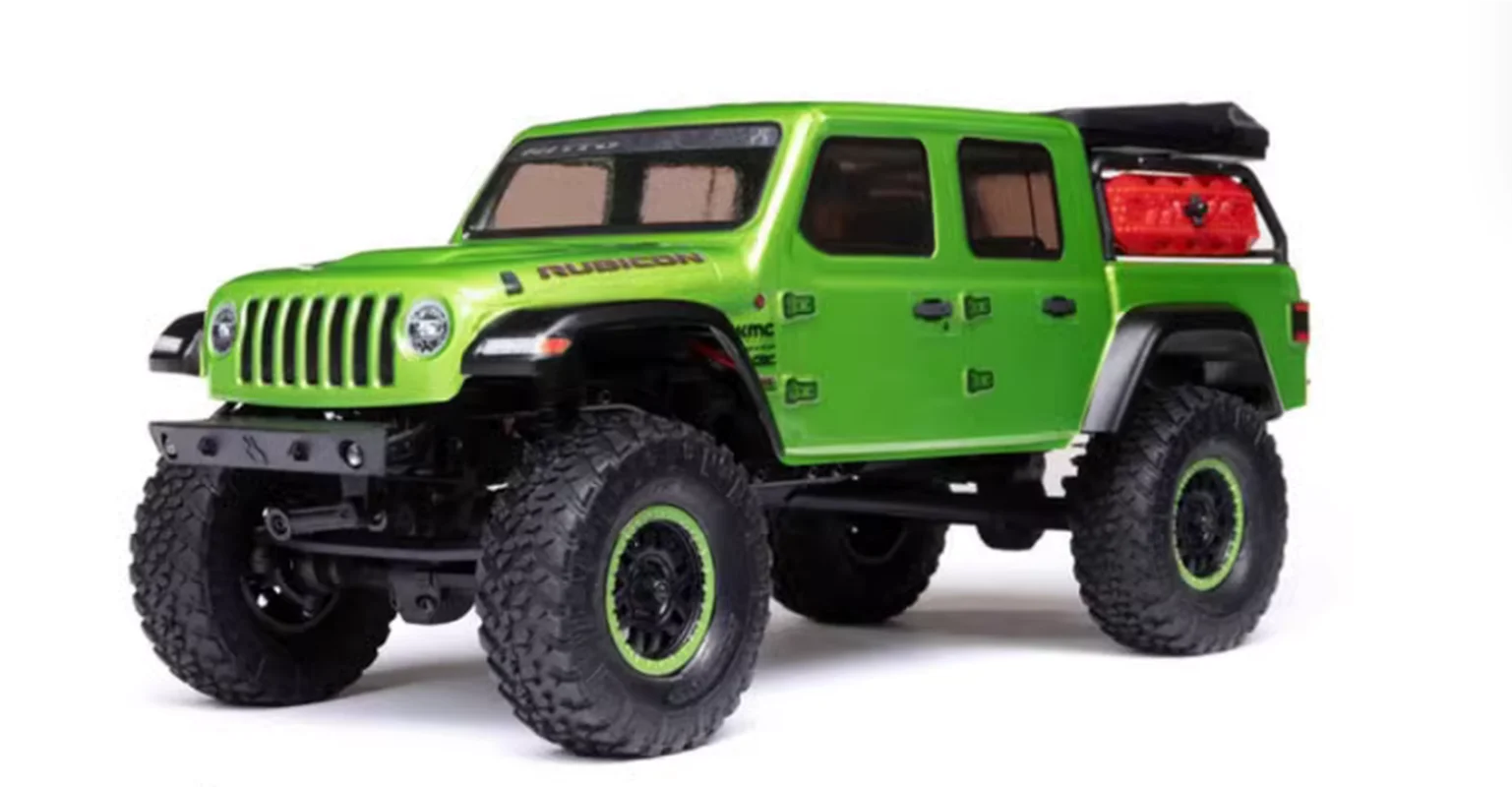 Axial SCX24 1:24 JT Gladiator RTR ขนาดจําลองสี่ล้อรีโมทคอนโทรลปีนเขารถออฟโร AXI00005 V2 GIF