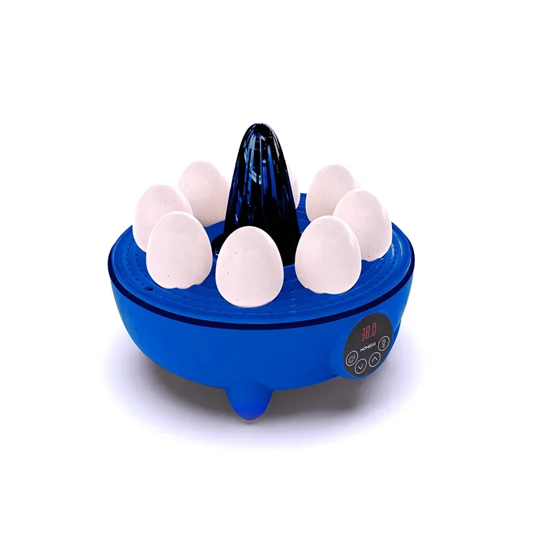 Hatching Breeding Unit, Small Intelligent 8-Capacity Incubator, For Chicken Duck Goose Quail Eggs, Built-in Egg Candling