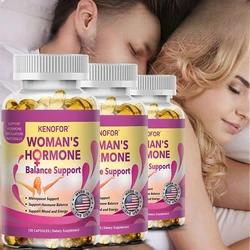 Kenofor Women's Health Balance Supplement, Containing Soy Flavonoids, Helps Regulate Mood and Improve Energy During Menopause